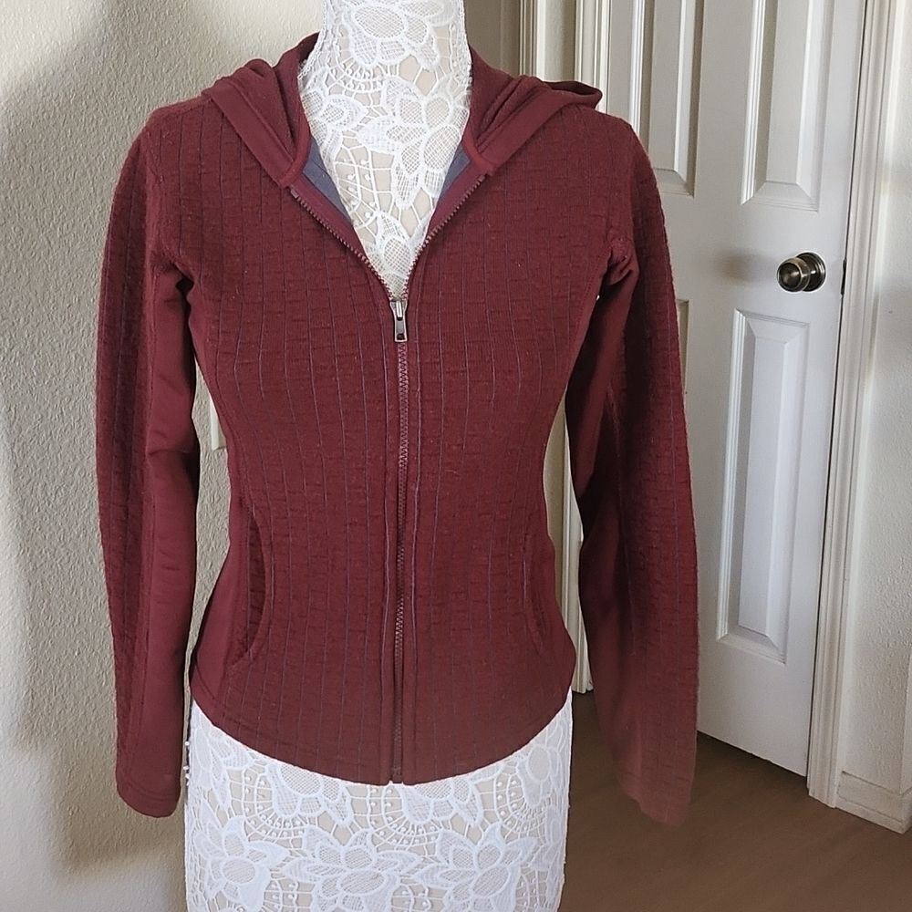 Patagonia Cable Capra Hoodie Washboard Knit Jacket‎ Gorpcore Size XS